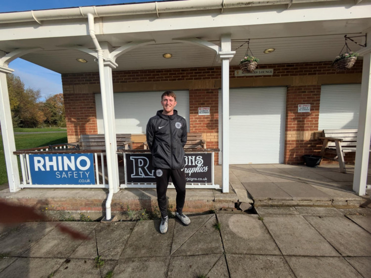 Former semi-professional footballer Lewis Barker is passing on his footballing skills to the next generation. (Photo: Nub News)