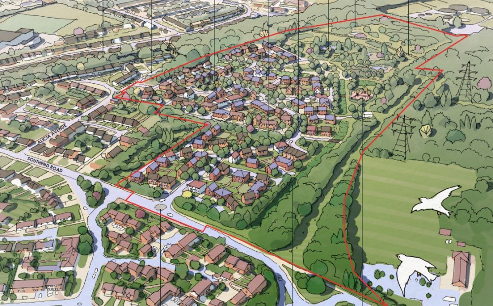 The development site