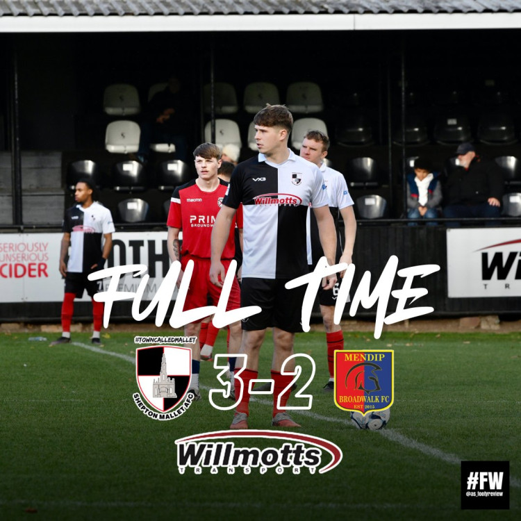 Tom Trimble’s stoppage-time winner sends Shepton Mallet through after dramatic County Cup replay