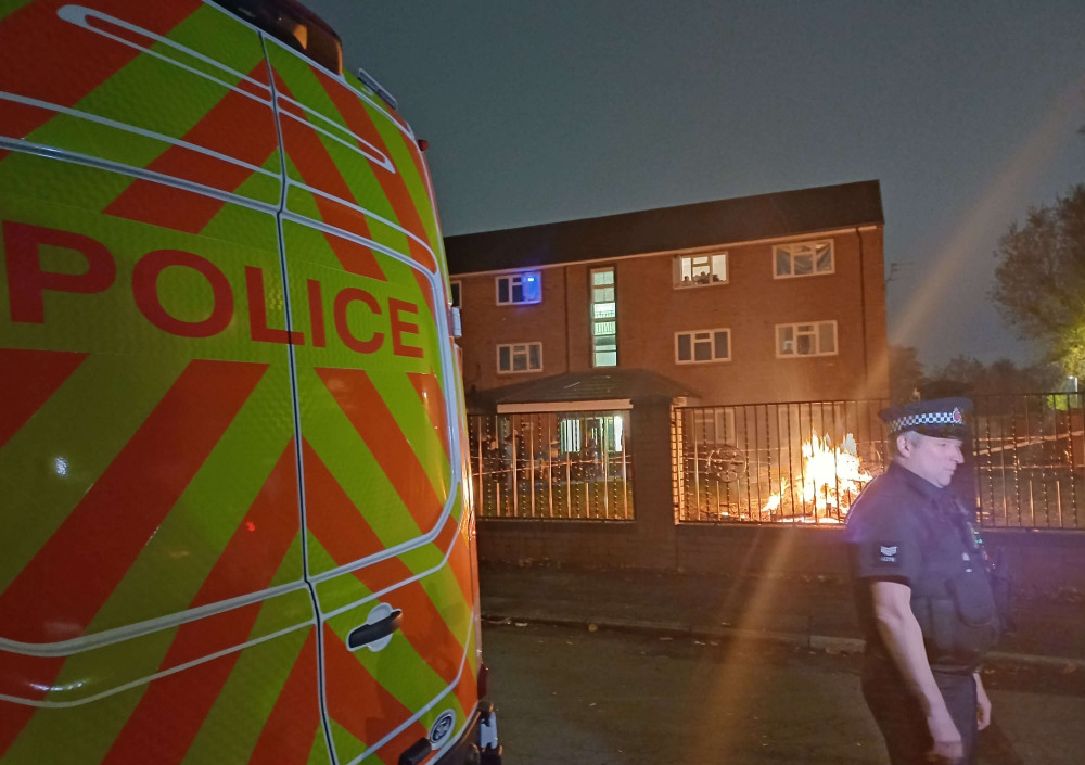 Police were called to a number of dangerous and anti-social incidents across Stockport this bonfire night (Image - GMP)