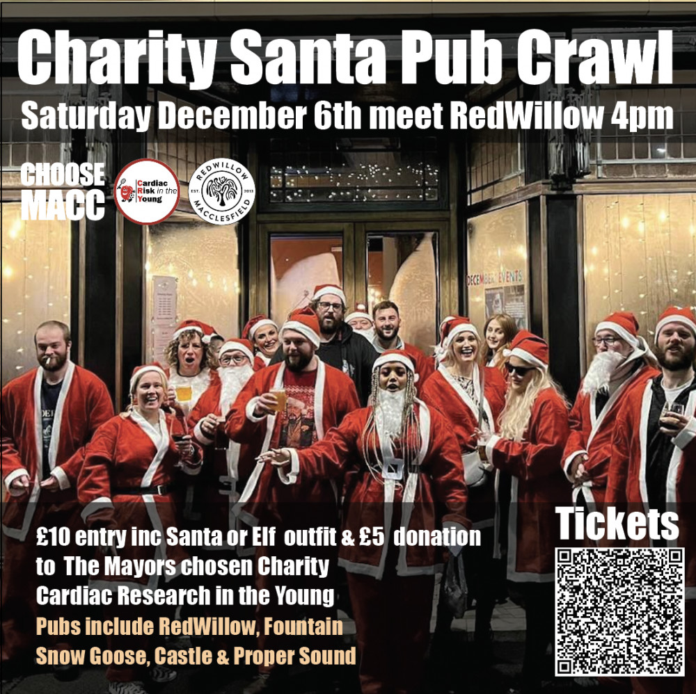 The Santa pub crawl is back for 2025!