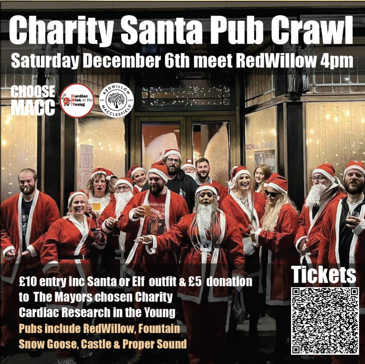 The Santa pub crawl is back for 2025!