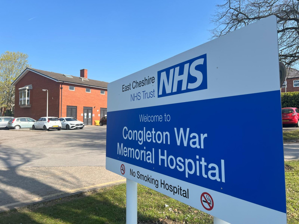The strike will impact services at Congleton War Memorial Hospital (Credit: ECNHST)