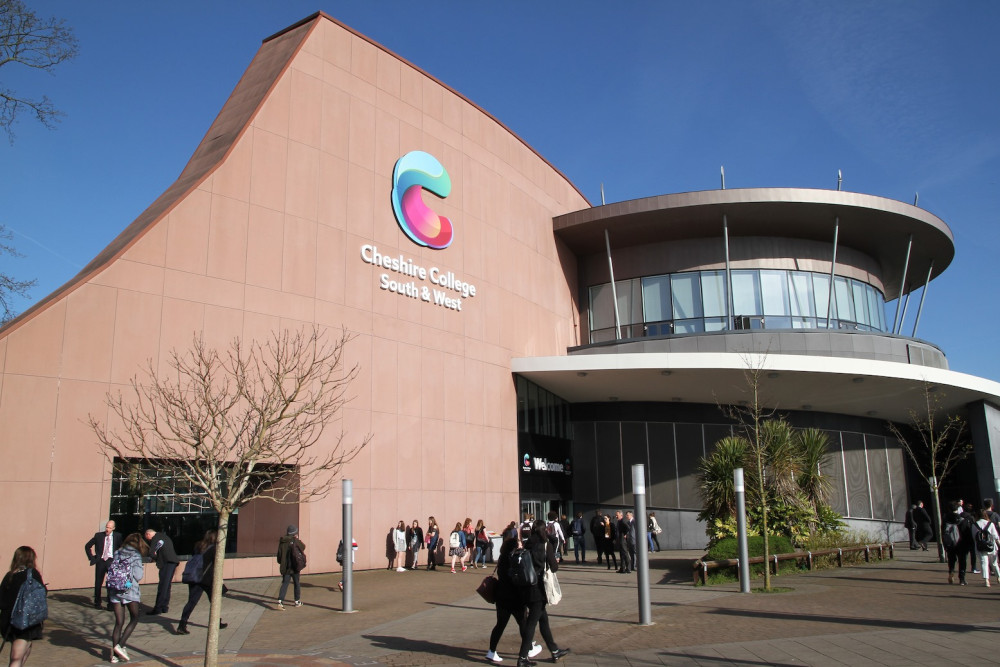Cheshire College will host an open evening later this month (Image via: Cheshire College)