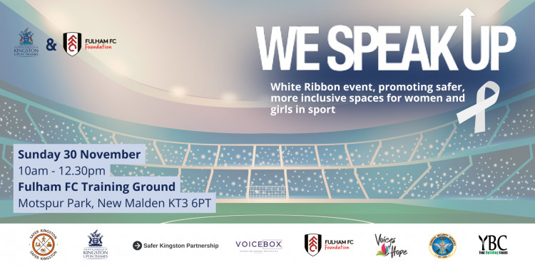 We Speak Up - White Ribbon inspired event