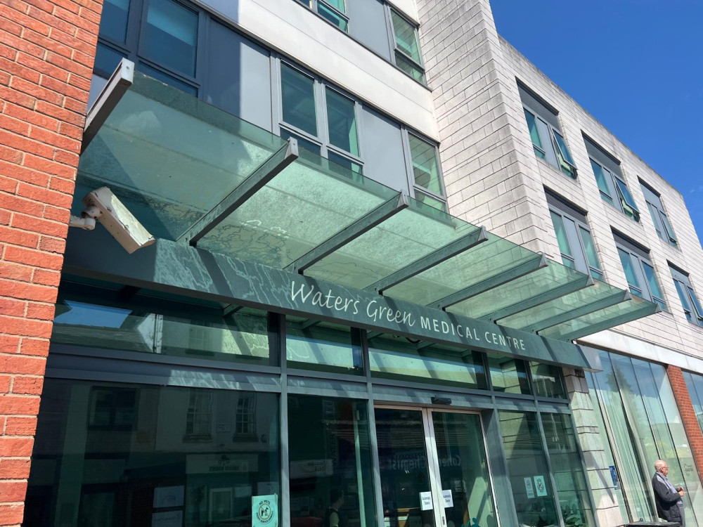 A receptionist position is available at Waters Green Medical Centre (Credit: Nub News)