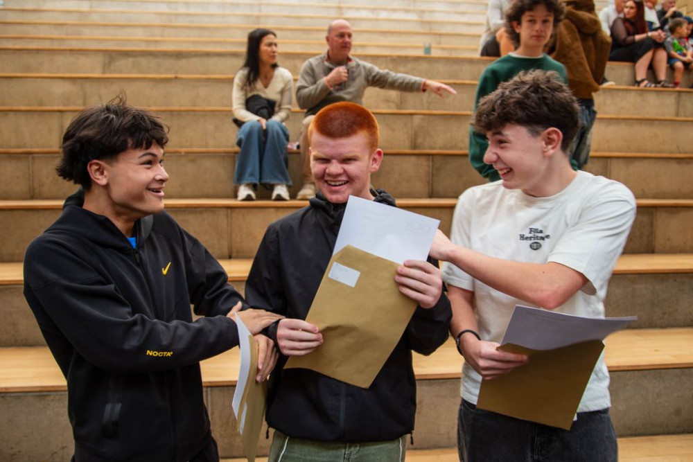 Catmose College students performed above national average in GCSEs, as did Casterton College and Uppingham Community College (Photo: Catmose College)