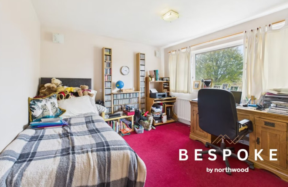 One of three bedrooms (Credit: Bespoke by Northwood)