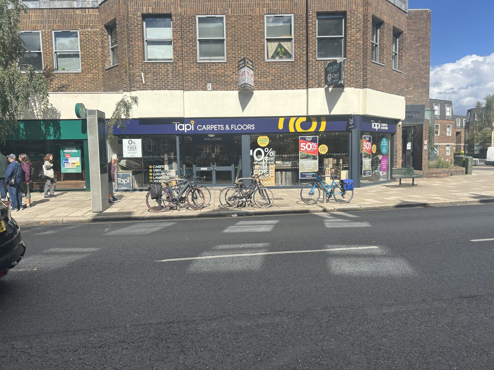 The proposed development site is located in 59-67, Broad Street, Teddington, TW11 8QZ (Credit: Tilly O'Brien)