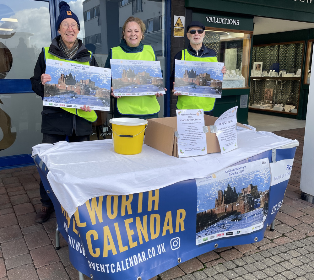 The Kenilworth Advent Calendar is available once again! (image via Kenilworth Rotary)