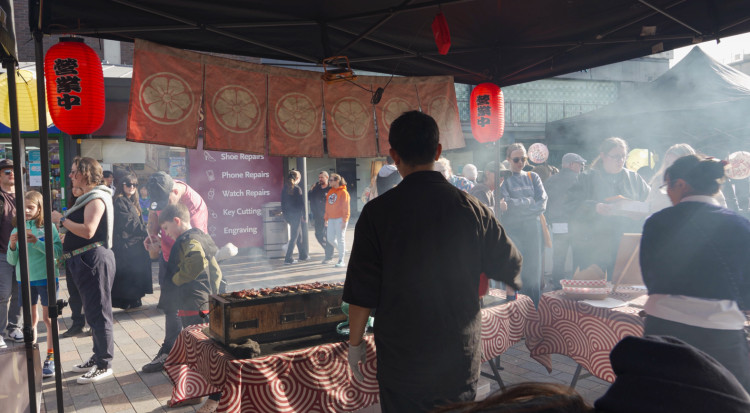 The Eat Good West Asian Market returns to St Mary's Church in Market Place from 5-10pm on Friday 14 November (Image - Eat Good West)
