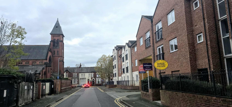 On Friday 7 November, Cheshire Police were alerted to an incident at Delamere Court, St Mary's Street, by North West Ambulance Service (Photo: Nub News).