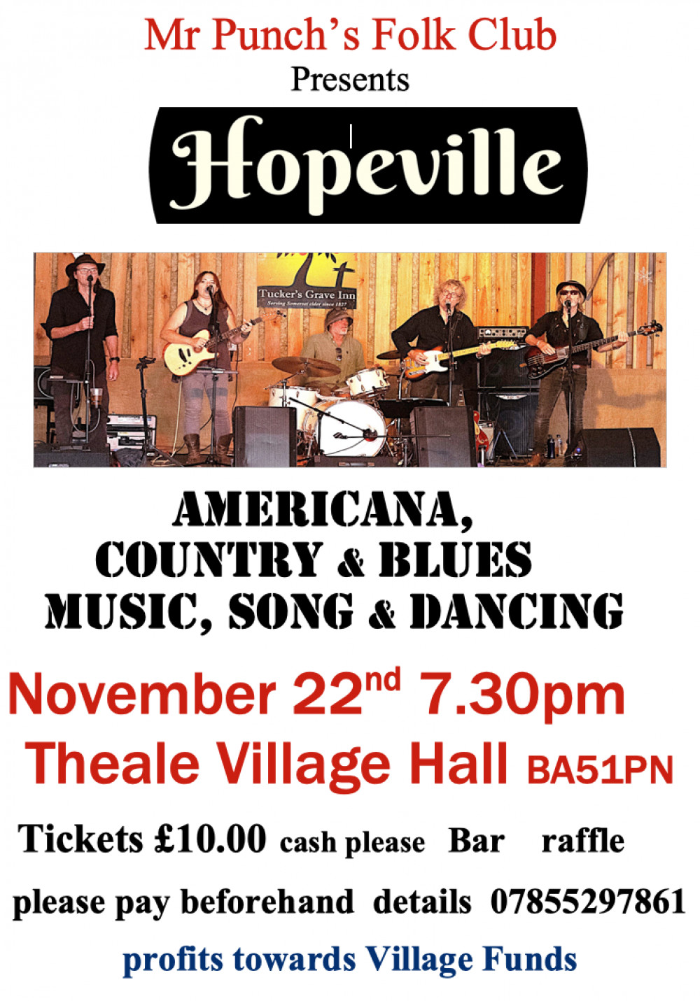 Country, Blues and Americana Concert 