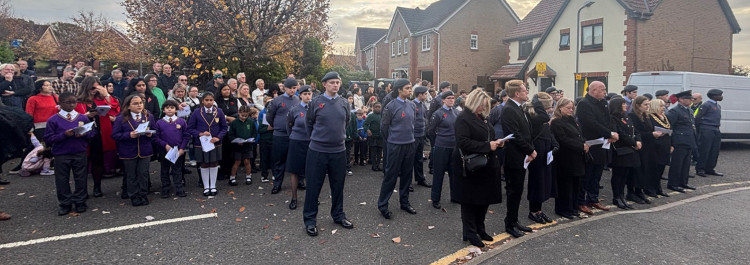 The scene at Chafford Hundred today. 