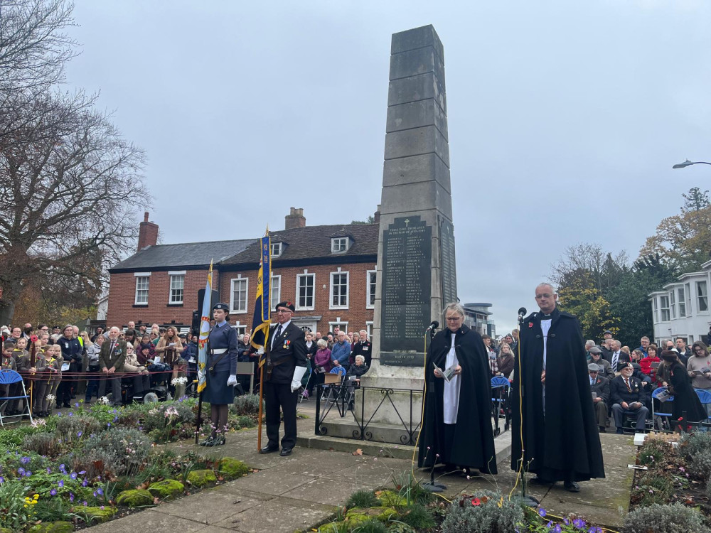 Kenilworth Remembrance Sunday 2025 (image via Kenilworth Town Council)