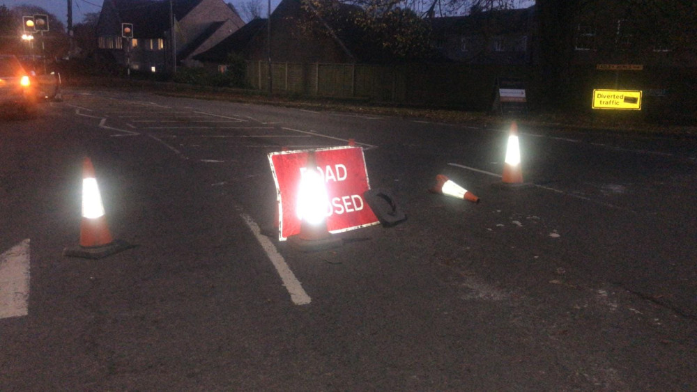 Shepton Mallet residents are advised of disruptions as carnival carts arrive on Whitstone Road from 9 PM, Tuesday, 11 November.