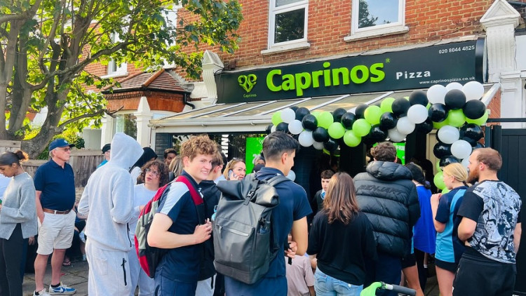 Caprinos Pizza in East Sheen has applied to extend its delivery hours until the early morning, prompting objections from neighbours and the Met Police (credit: East Sheen Village).