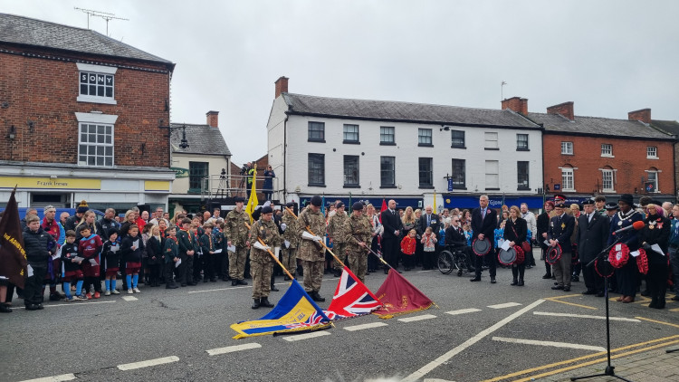 Ashby paid respects on Remembrance Sunday with a service and wreath laying (Photo: Grace Kennington)