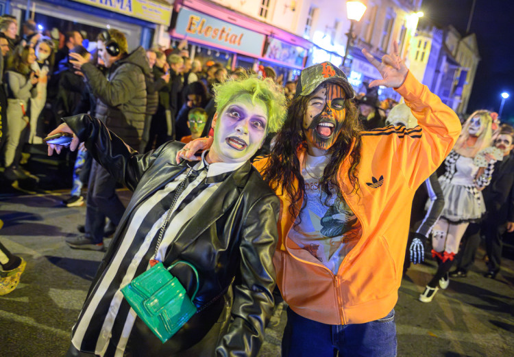 The annual Zombie Walk in Glastonbury raised £713.17 for Children’s World. (Photo: Children's World) 