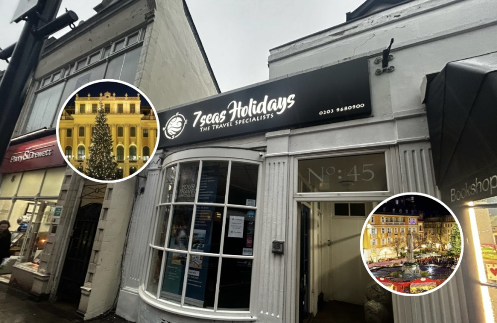 7Seas Holidays is located at 45 Victoria Road, Surbiton, KT6 4JL (Credit: Tilly O'Brien)