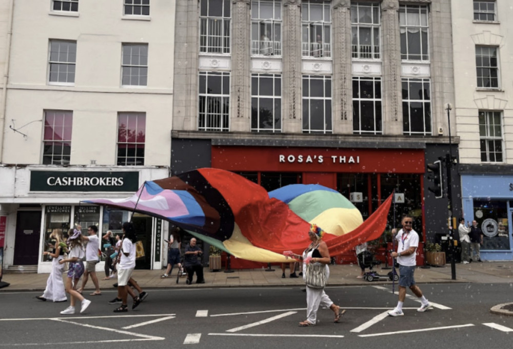 Warwickshire Pride received a £12,500 donation from CharityJob's £70,000 annual fund (image via Nub News)