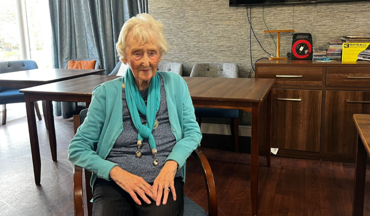 Belong Macclesfield resident Charlotte Ogilvie has shared some advice for the younger generations (Credit: Tabitha Wilkin Cortes)