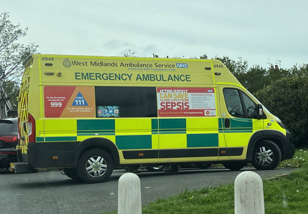 The West Midlands Ambulance Service is now facing the worst level of hospital handover delays in the country (image via Nub News)