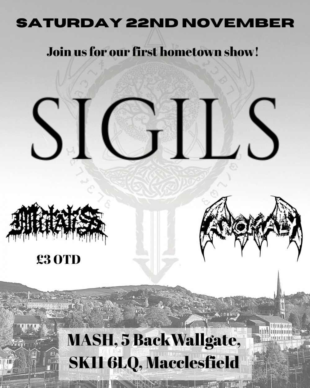Sigils Album Release Show (Feat. Anomaly & Mutatis)