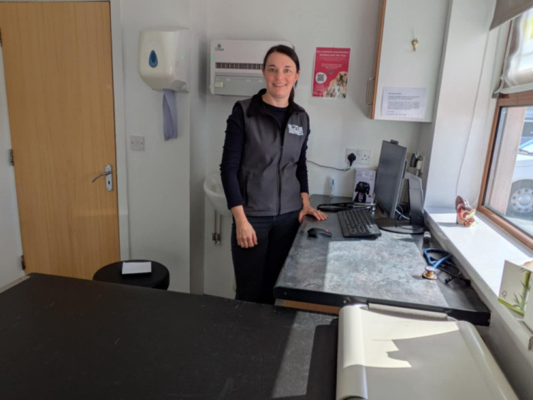  Lucy Tottey is a vet at Cheshire Pet Sandbach with a special interest in animal dentistry.  (Photo: Nub News) 