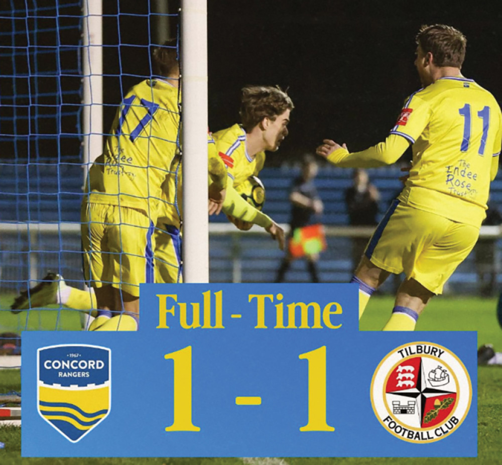 Disappointment at the end for Dockers as Bobby Kelman forced the ball home for Rangers.