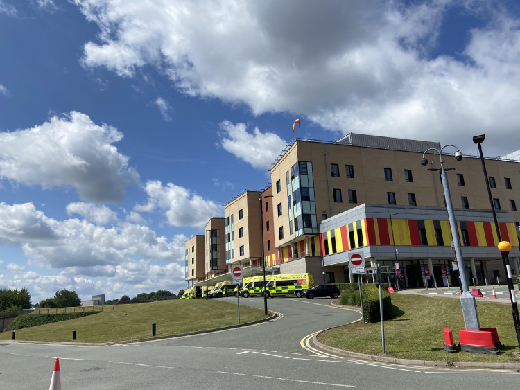 George Dosanjh died at the Royal Stoke University Hospital just days after he was born (image via LDRS)