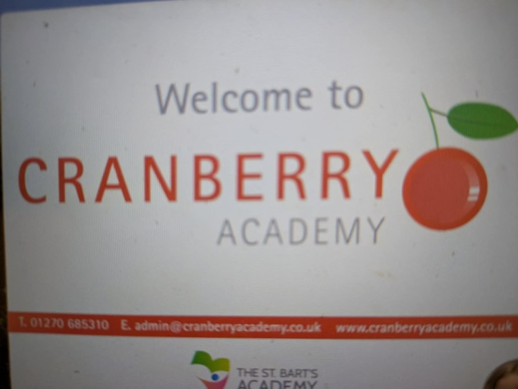 Cranberry Academy in Alsager has applied to build a 10 by car park. (Photo: Nub News)