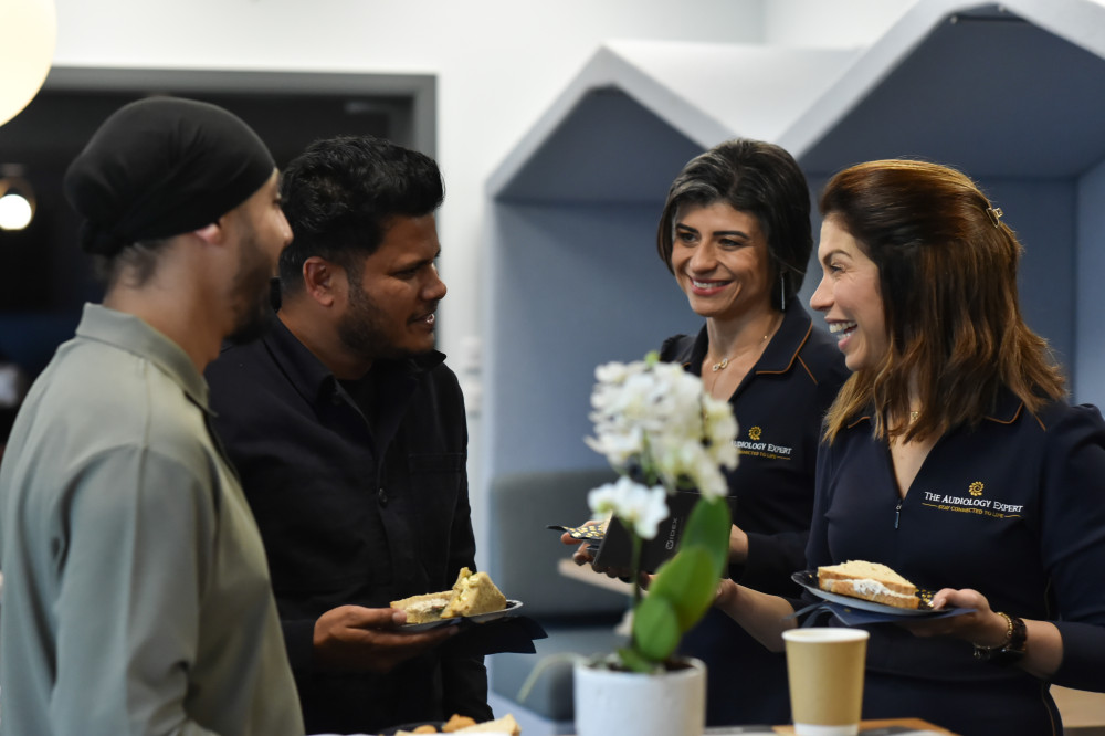 Carolina Leal hosted an Open Day at The Audiology Expert in Leamington (image via Ana Frantz Photography)