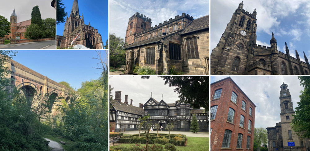 Here are all the Grade I listed buildings in Stockport, which Historic England considers to be of 'exceptional' historic and architectural interest (Images - top left: Google Maps; rest: Nub News)