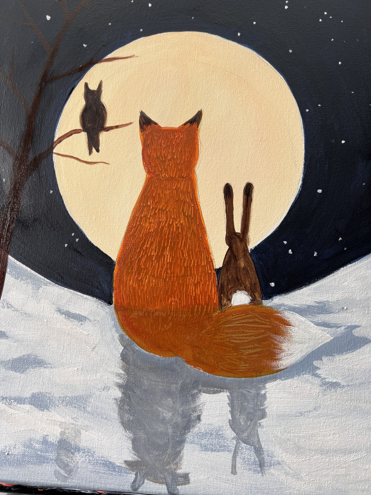 Fox and Hare Paint Party 