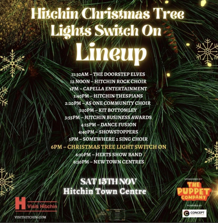 Get ready for Hitchin's 2025 Christmas 