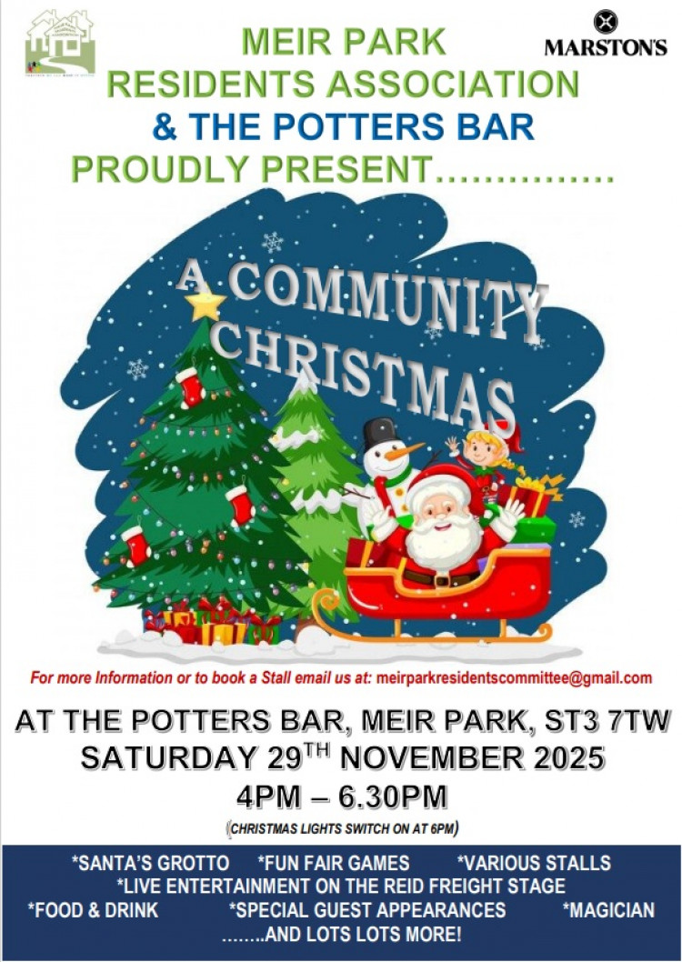 Meir Peir Residents Association - Community Christmas Fayre and Lights Switch On