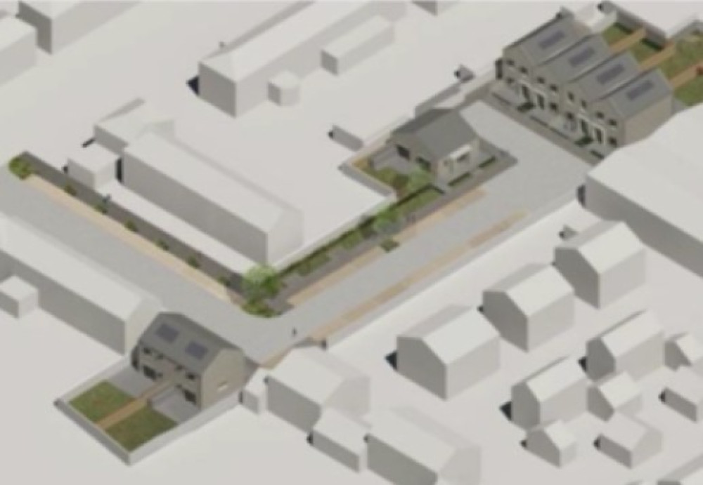 How the homes will be laid out