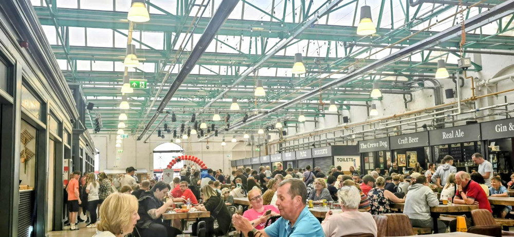 From Monday 17 November, Crewe Market Hall will open on Mondays and Tuesdays from 5pm to 8pm, bringing the venue’s popular evening offer to every night of the week (Photo: Ryan Parker).