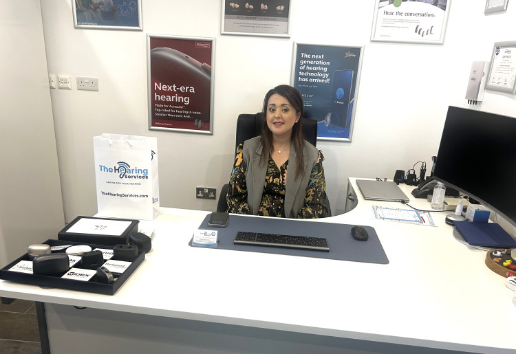 Farah Kiani is the owner of The Hearing Services Kingston (Credit: Tilly O'Brien)