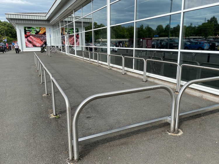 The unit could be installed at the Emscote Road Tesco (image by Robin Stott)