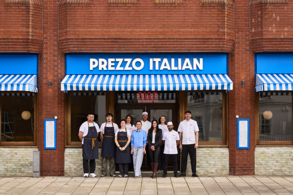 Prezzo's Kingston restaurant is located in The Malthouse, 25-29 High St, Kingston upon Thames KT1 1LL (Image supplied)