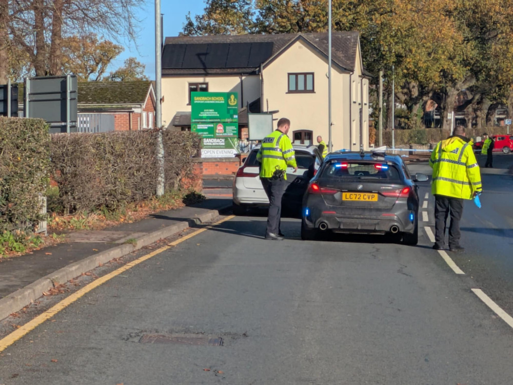 Police are appealing for witnesses following a crash in Sandbach. (Photo: Nub News)