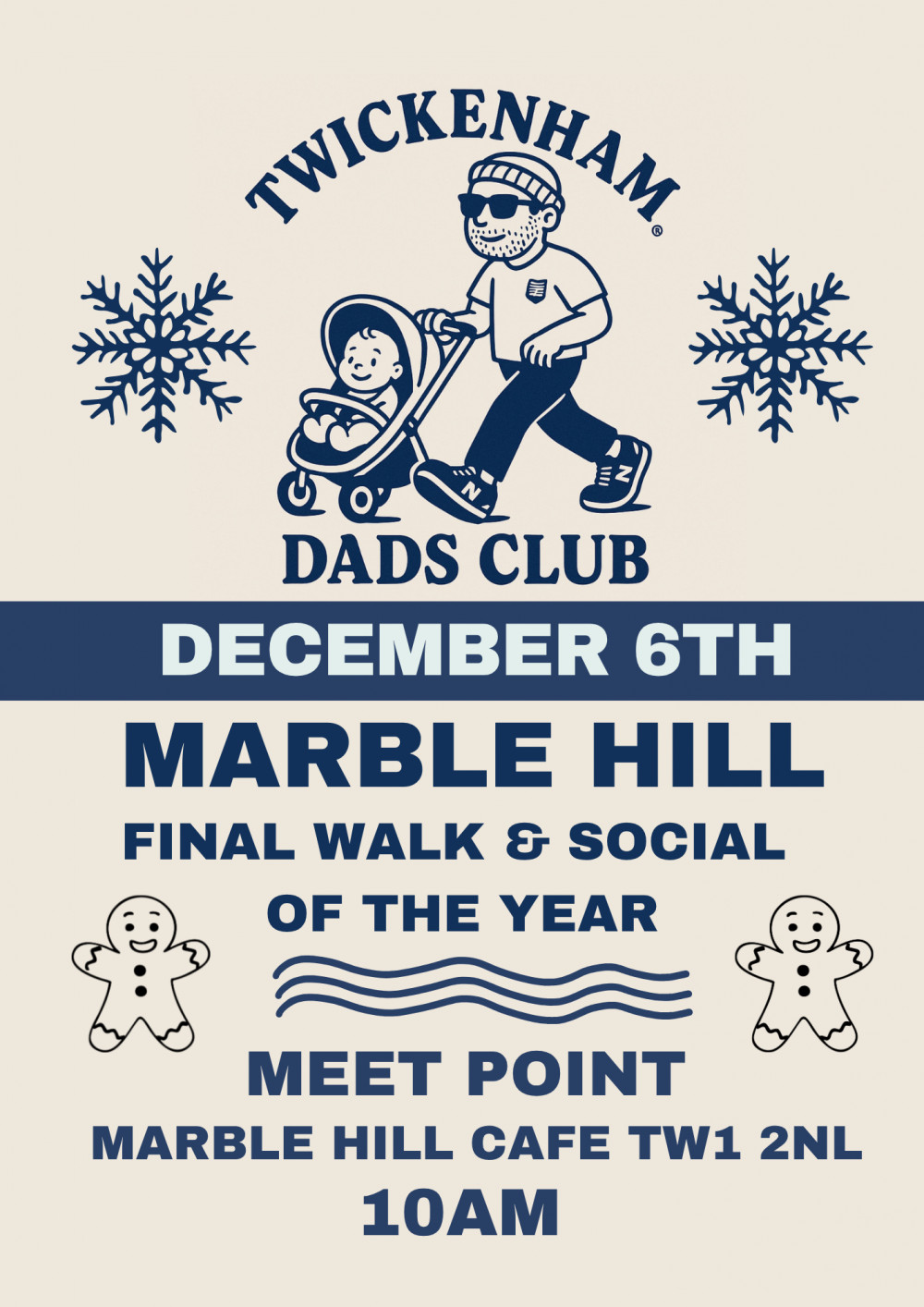 Twickenham Dads Club - Christmas Walk & Social 