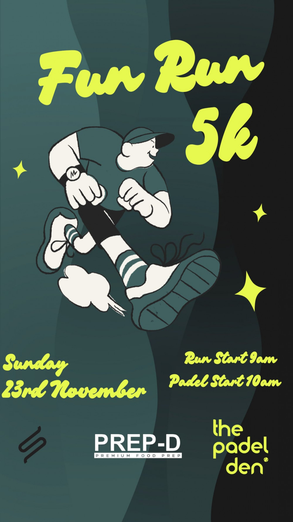 The Padel Den 5km Run