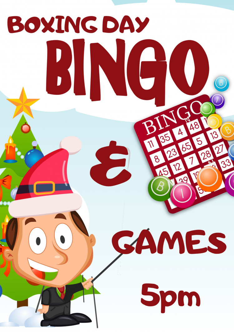 Boxing Day Bingo & Games