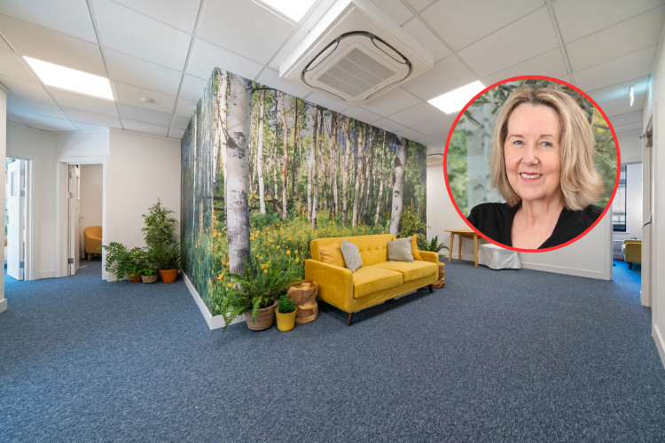 Founder Patsy Richardson created The Greenhouse Therapy Rooms to offer a calm, purpose-built space for talking therapy in Richmond and Chiswick (credit: The Greenhouse Therapy Rooms).