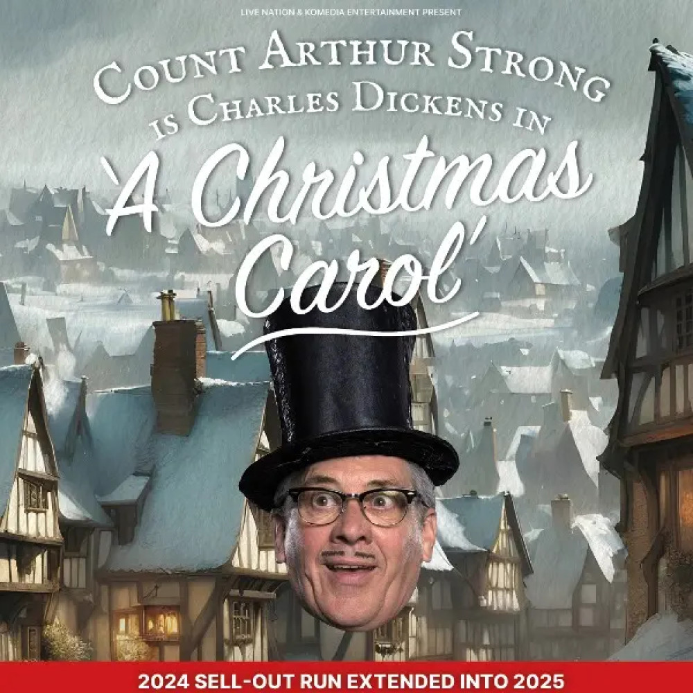 Count Arthur Strong Is Charles Dickens In 'A Christmas Carol' 