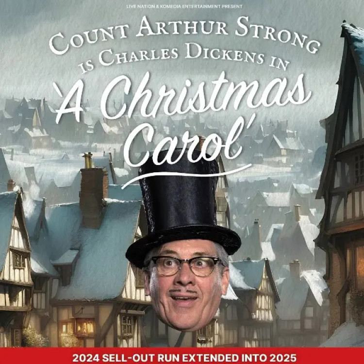 Count Arthur Strong Is Charles Dickens In 'A Christmas Carol' 