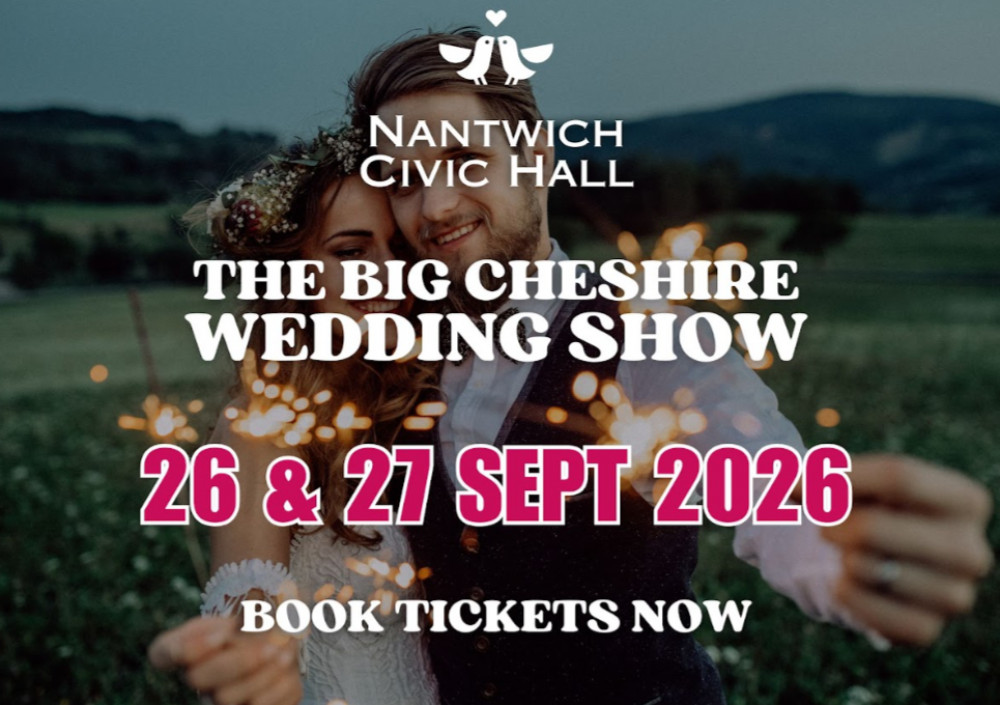 The Big Cheshire Wedding Fair at Nantwich Civic Hall - 26 & 27 September 2026